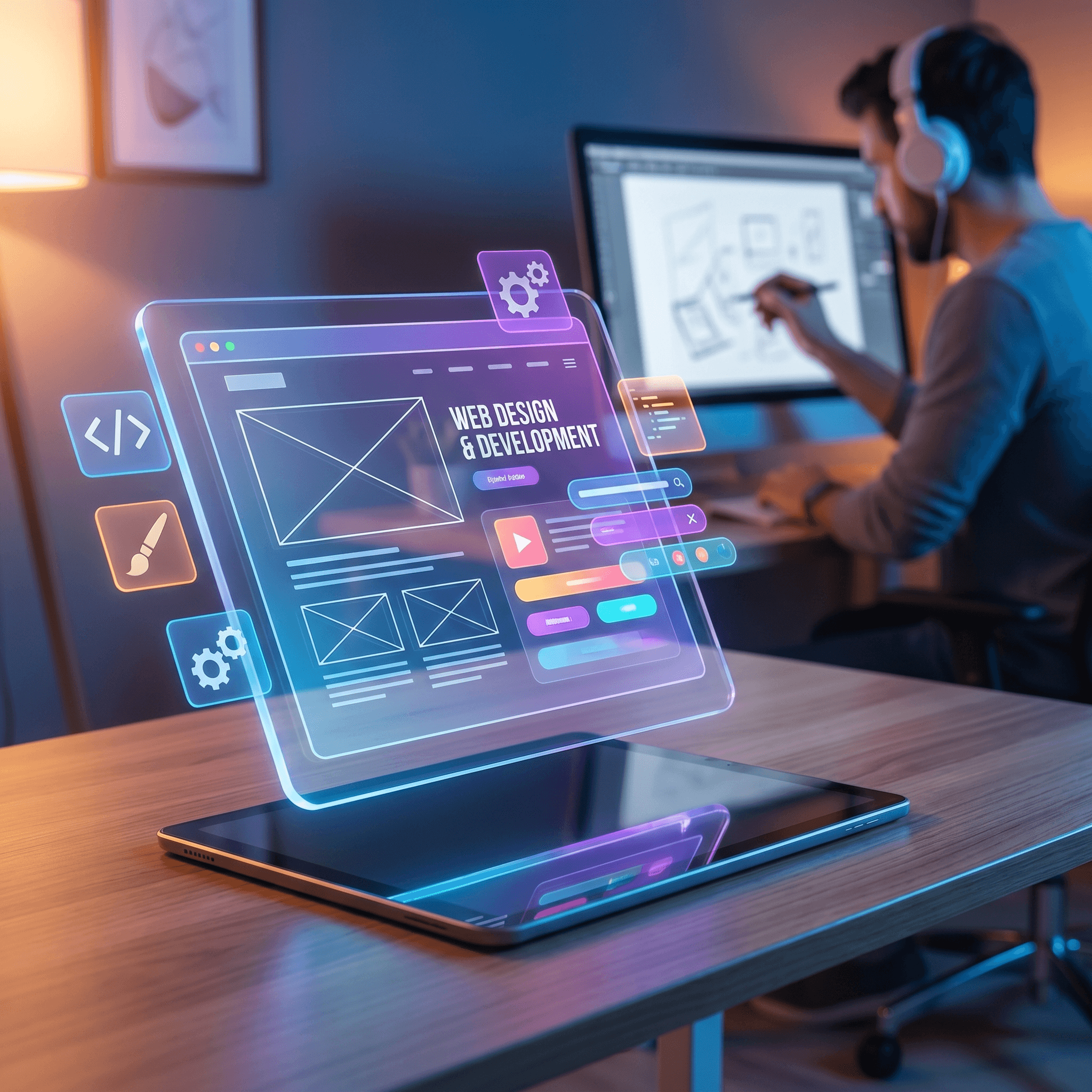 Web design and development showcase